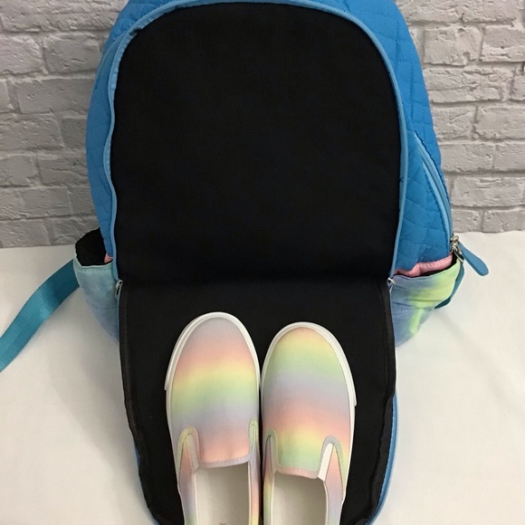 Kids Unisex Set of Tie-Dye Slip-on Sneakers size 5 and Bapi Lynn Backpack - Picture 4 of 13